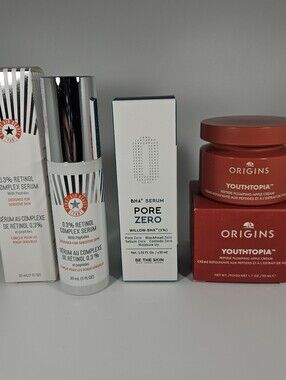 Pore and Plumping Lot (3 FULL-SIZES + 1 FREE MYSTERY FULL-SIZE)
